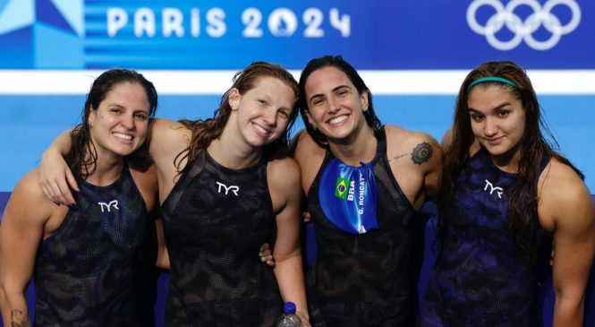 Resumo Paris: Brasil volta à final do revezamento 4×200 livre após 20 anos