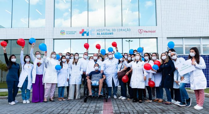 Segundo paciente submetido a transplante renal no Hospital do Coração Alagoano recebe alta