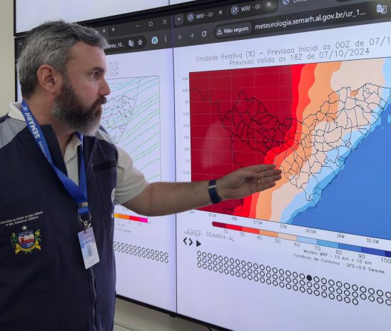 Alagoas enfrenta baixa umidade relativa do ar e risco de queimadas