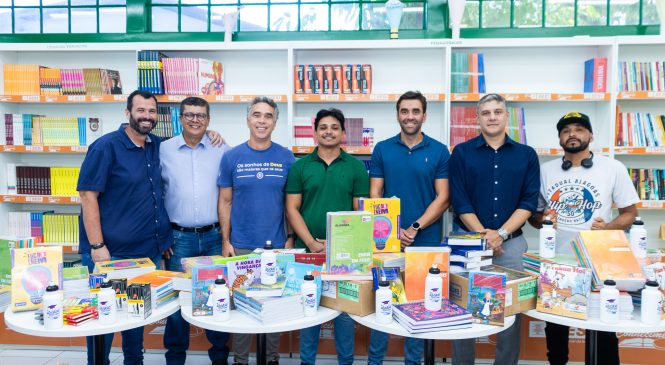 Seprev entrega kits do Foca o Enem para socioeducandos